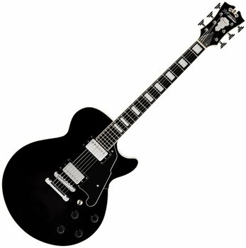 Semi-Acoustic Guitar D'Angelico Premier SS Stop-bar Black - 1