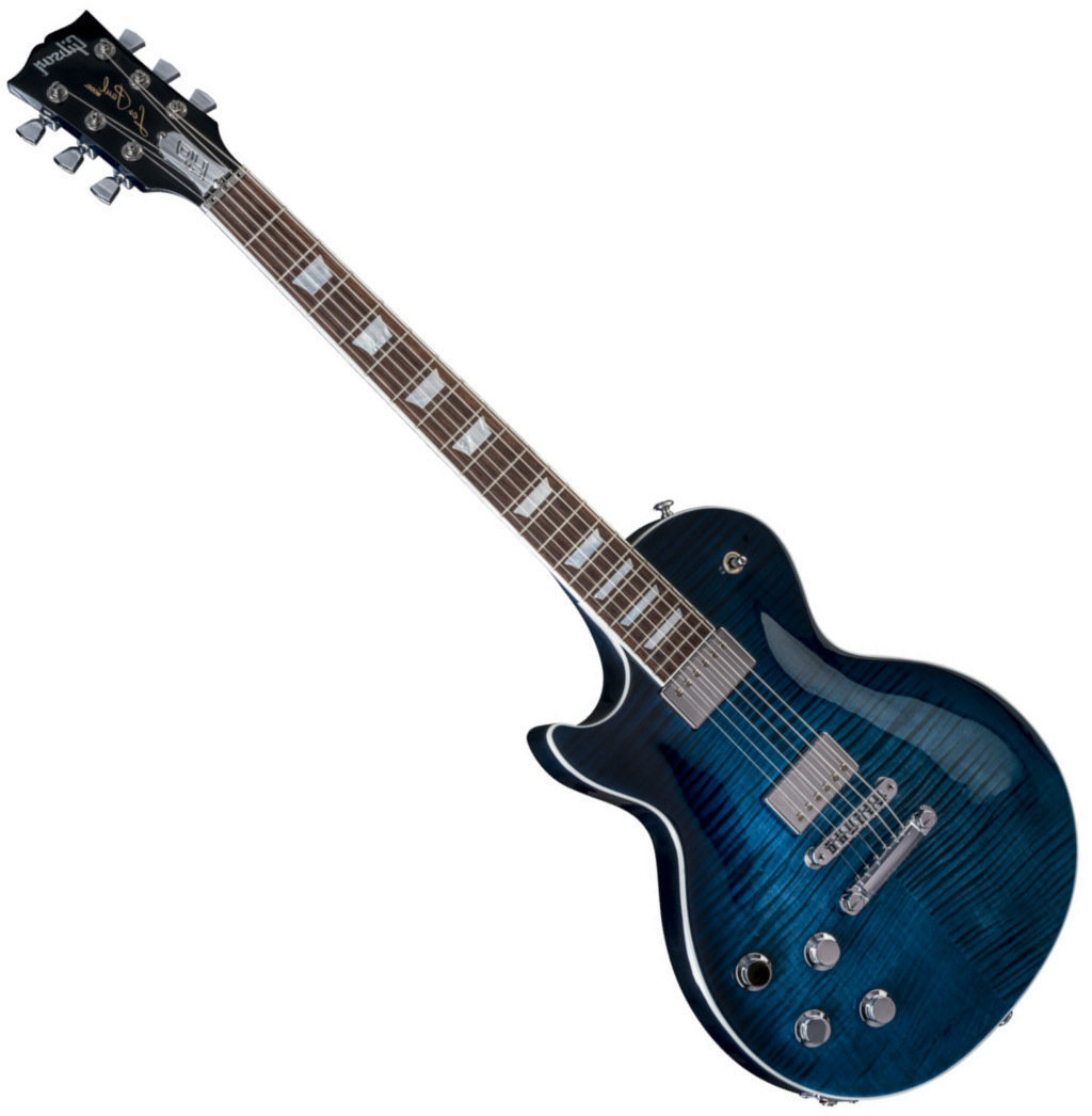 Elektrická kytara pro leváka Gibson Les Paul Standard HP 2018 G Force Cobalt Fade Lefty