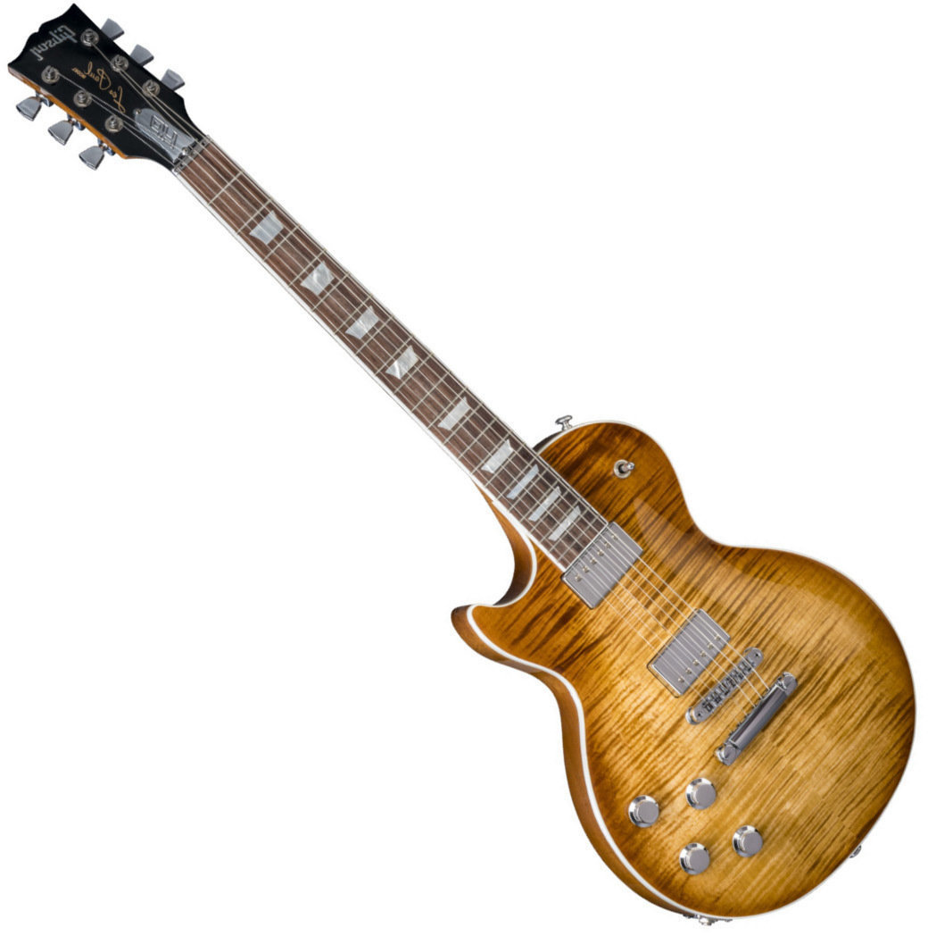 Guitare électrique pour gauchers Gibson Les Paul Standard HP 2018 G Force Mojave Fade Lefty