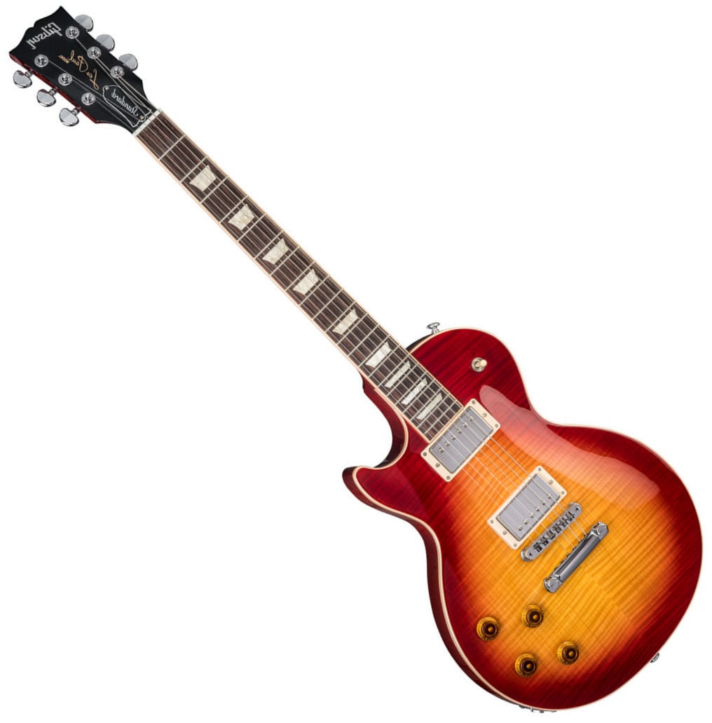 Linkshänder E-Gitarre Gibson Les Paul Standard 2018 Heritage Cherry Sunburst Lefty