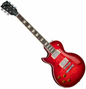 Guitare électrique pour gauchers Gibson Les Paul Standard 2018 Blood Orange Burst Lefty - 1
