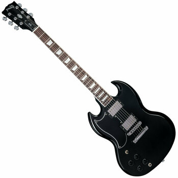 Guitare électrique Gibson SG Standard 2018 Ebony Lefty - 1