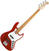 Elektrická baskytara Sadowsky MetroExpress J/J Bass MO 4 Solid Candy Apple Red