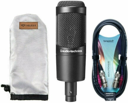 Microfone condensador de estúdio Audio-Technica AT 2035 SET Microfone condensador de estúdio - 1