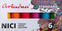 Nit za šivanje Ariadna Nit za šivanje Set of Threads Talia 6 x 200 m Standard Summer