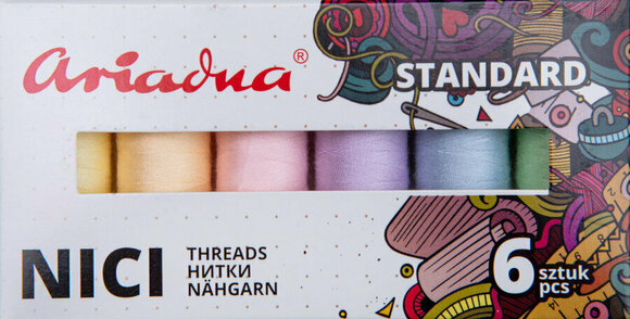 Конец за шиене Ariadna Конец за шиене Talia 120 6 x 200 m Standard Pastel - 1