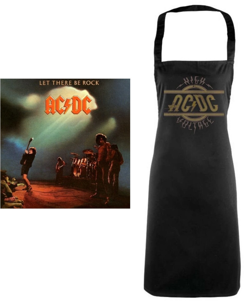 AC/DC Let there be rock/Rock und Roll Plattenspieler silpmat Set 