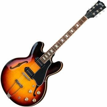 Félakusztikus - jazz-gitár Gibson ES-330 Sunset Burst - 1