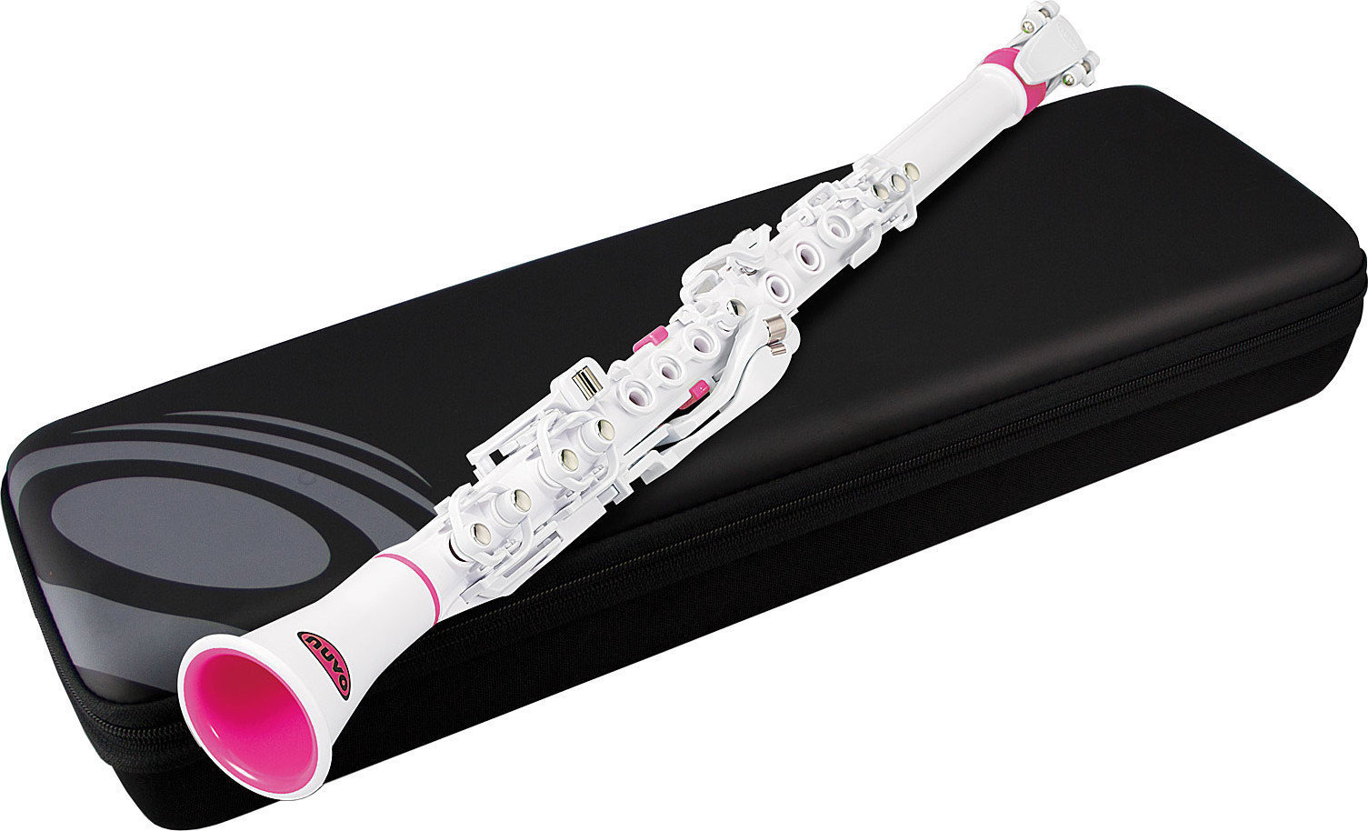 Instrument à vent hybride NUVO Clarinéo Standard Kit White/Pink