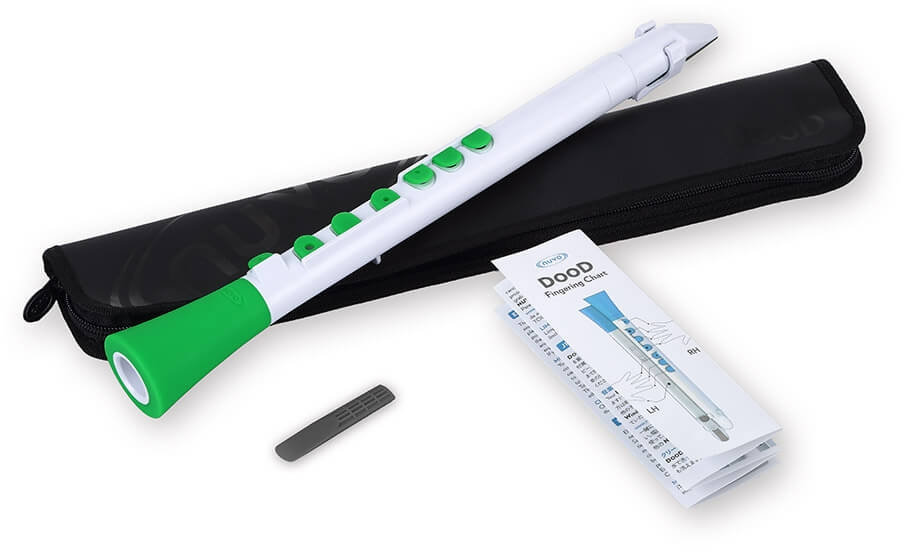 Instrument à vent hybride NUVO DooD White/Green