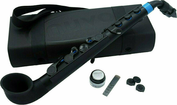 Hybrydowy instrument dęty NUVO jSAX Black/Blue - 1