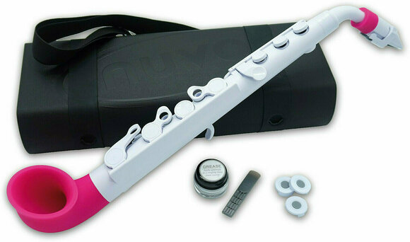 Hybrydowy instrument dęty NUVO jSAX White/Pink - 1