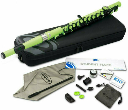 Hybridný dychový nástroj
 NUVO Student Flute Kit Laser Green - 1