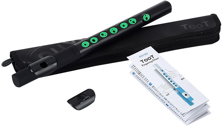 Instrument à vent hybride NUVO TooT Black/Green