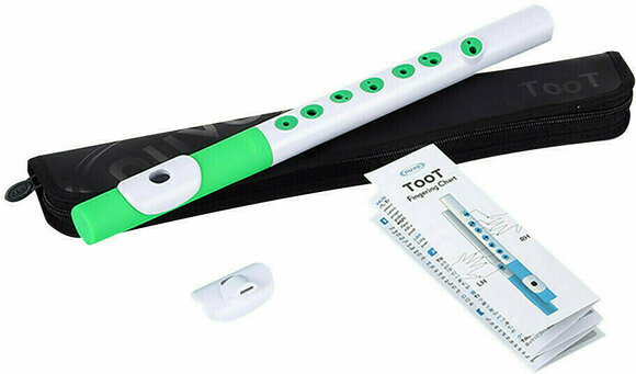 Hybrid Wind Instrument NUVO TooT White/Green - 1
