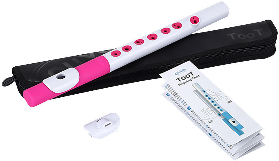 Hybrydowy instrument dęty NUVO TooT White/Pink