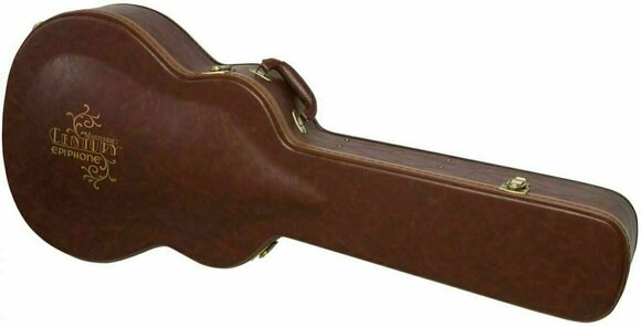 Case for Acoustic Guitar Epiphone 940-DELCS Hard Case Brown - 1