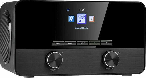 Desktop Music Player Auna Connect 100 BK Black - 1
