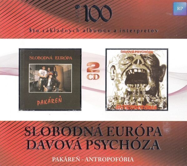 CD musique Slobodná Európa - Pakáreň / Antropofóbia (2 CD)
