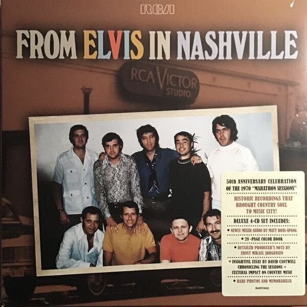 Musiikki-CD Elvis Presley - From Elvis In Nashville (4 CD)