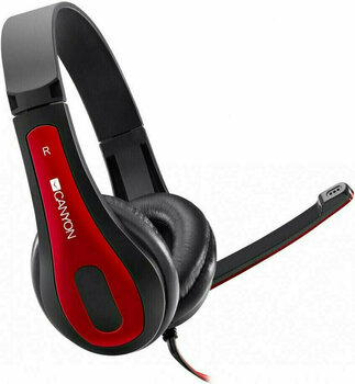 PC-kuulokkeet Canyon CNS-CHSC1BR Punainen PC-kuulokkeet - 1