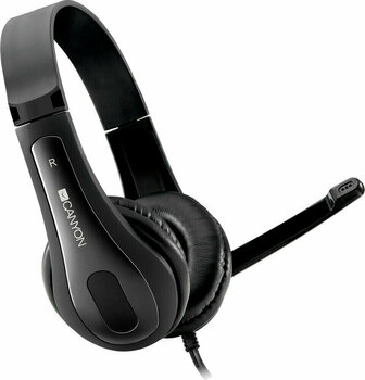 PC headset Canyon CNS-CHSC1B Fekete PC headset - 1