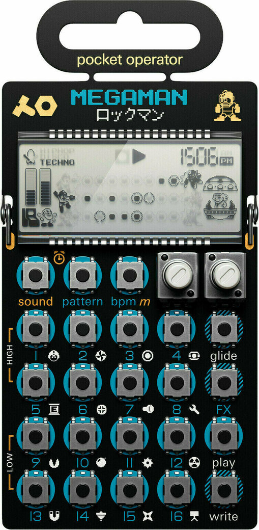 Teenage Engineering PO-128 Mega Man Pocket synthesizer - Muziker