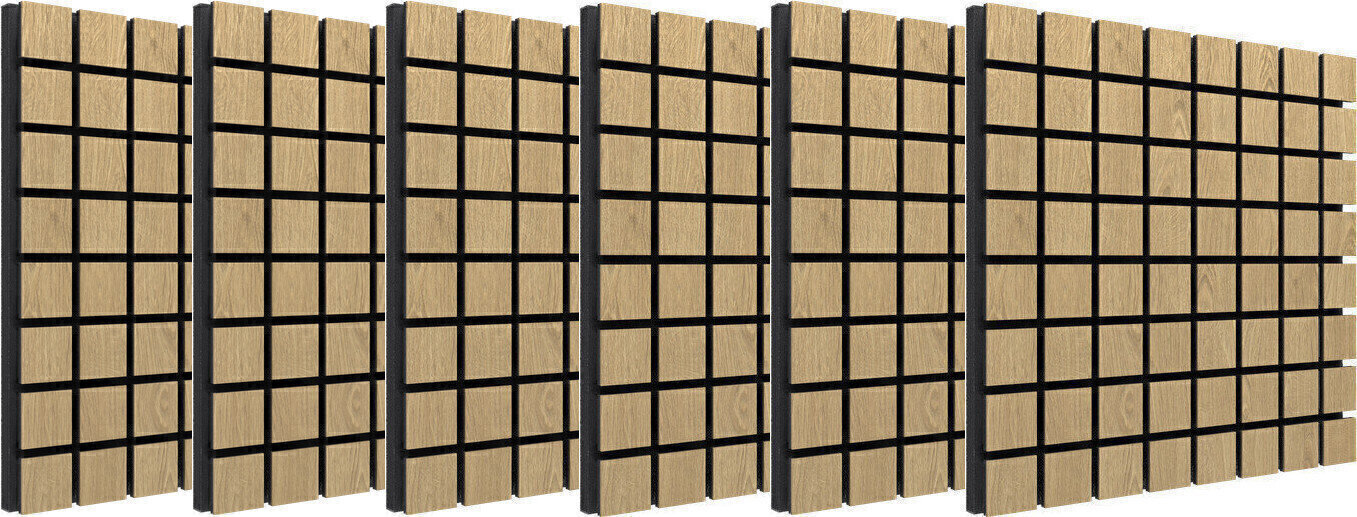 Absorpční panel dřevěný Vicoustic Flexi Wood Ultra Lite Natural Oak