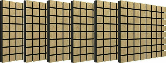 Absorpční panel dřevěný Vicoustic Flexi Wood Ultra Lite Natural Oak - 1