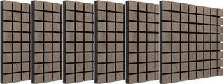 Absorptiepaneel hout Vicoustic Flexi Wood Ultra Lite Brown Oak Absorptiepaneel hout