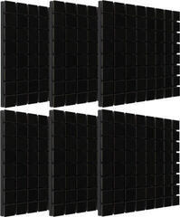 Panneau de bois absorbant Vicoustic Flexi Wood Ultra Lite Black Matte Panneau de bois absorbant