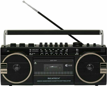 Retro rádió Ricatech PR1980 Ghettoblaster - 1
