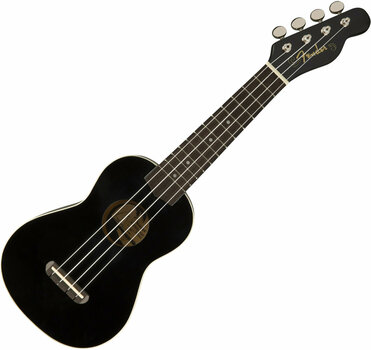 Sopraanukelele Fender Venice Soprano Ukulele Black - 1