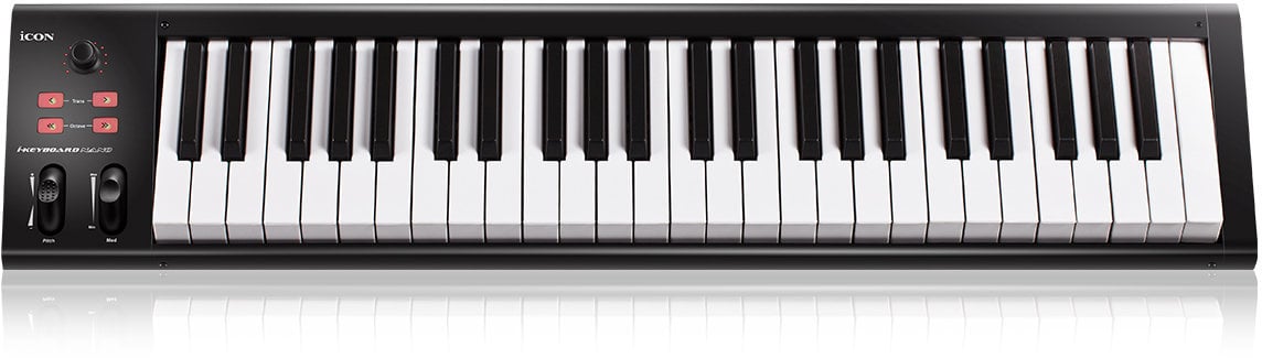 MIDI toetsenbord iCON iKeyboard 5 Nano