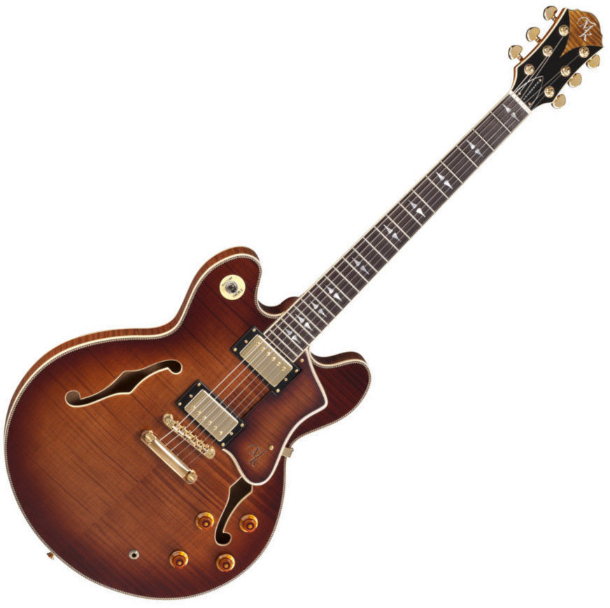 Halvakustisk gitarr Michael Kelly Deuce Classica