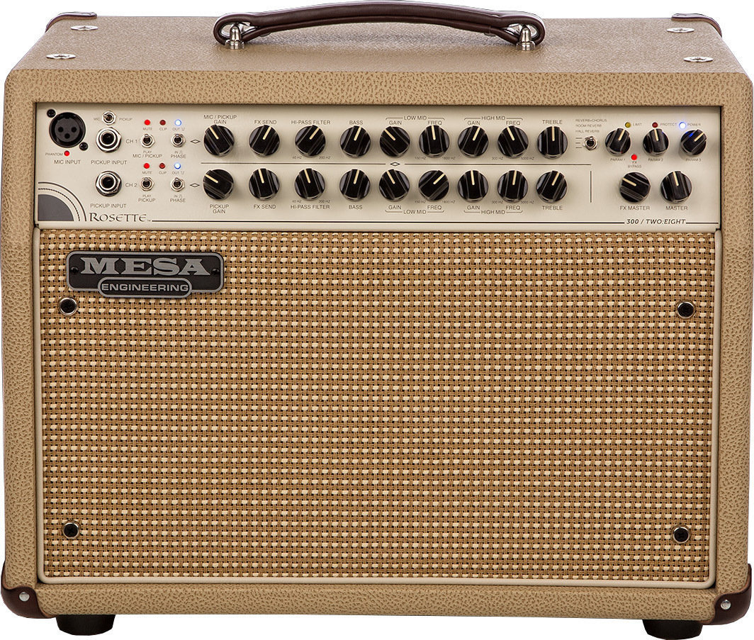 Amplificador combo para guitarra eletroacústica Mesa Boogie Rosette 300 Two Eight