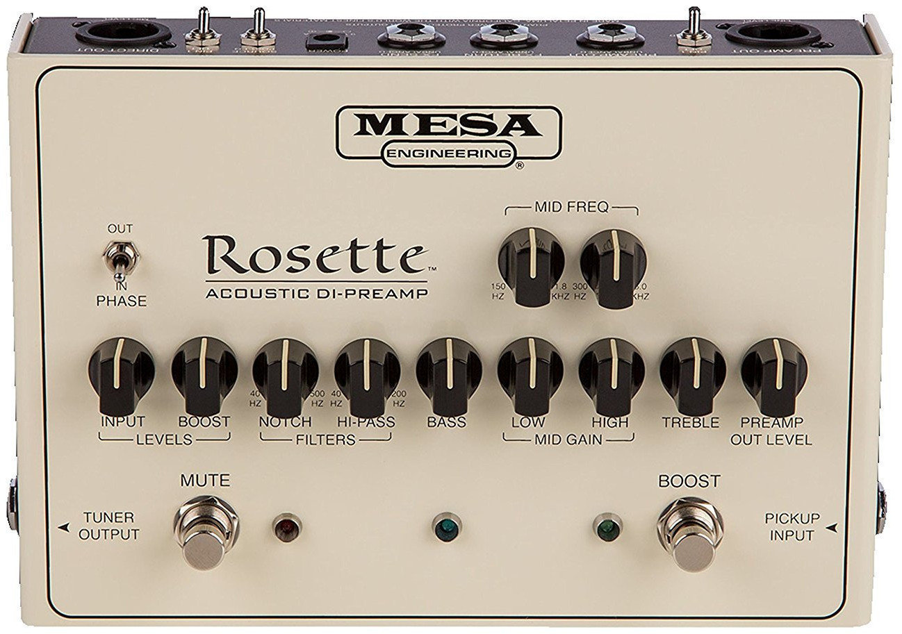 Esivahvistin/räkki-vahvistin Mesa Boogie Rosette Acoustic DI Preamplifier