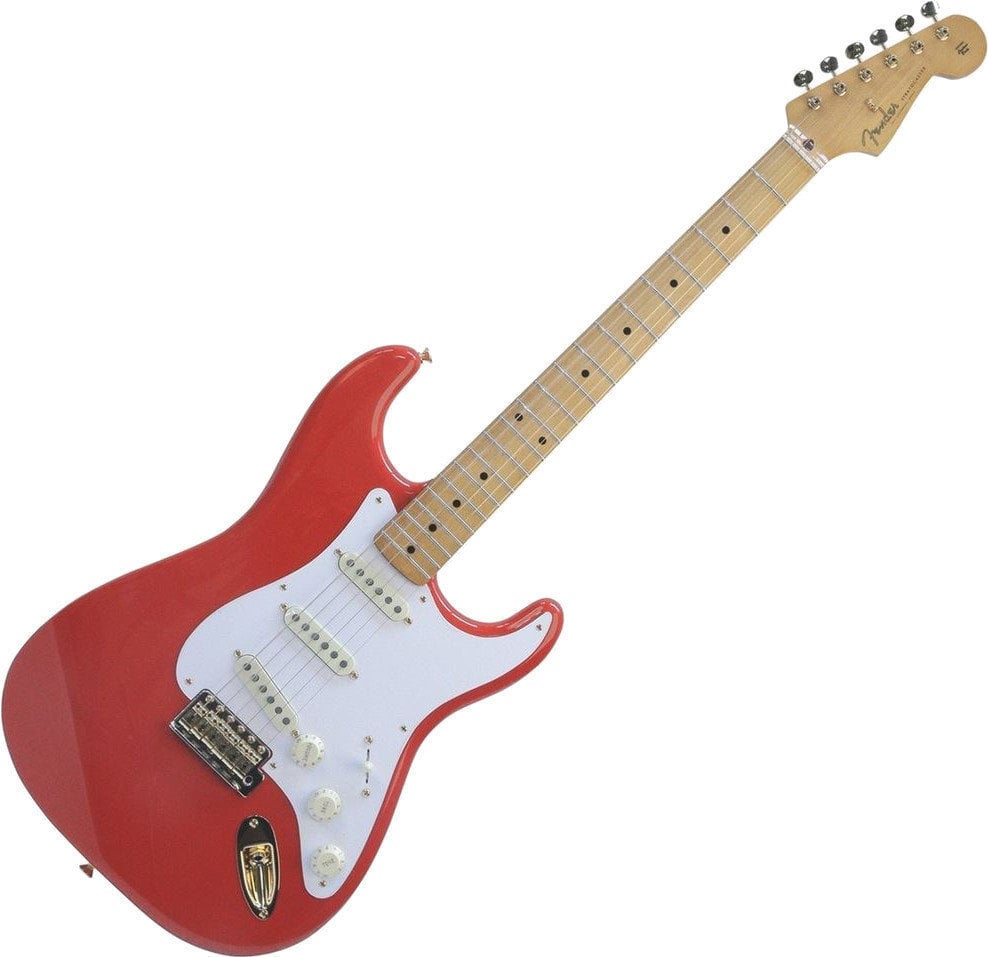 Guitare électrique Fender Limited Edition ‘50 Stratocaster MN Fiesta Red