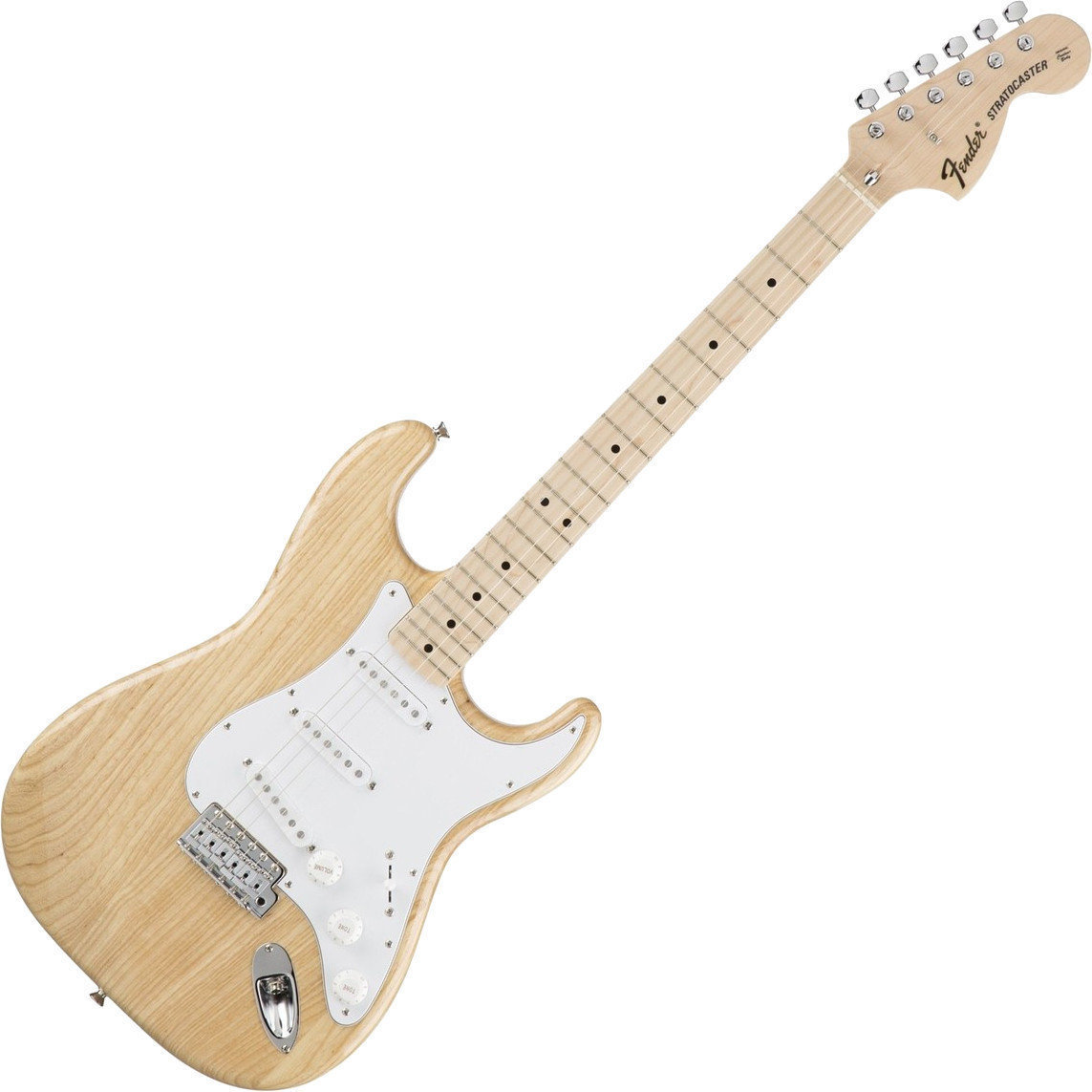 Guitare électrique Fender Classic 70s Stratocaster Ash MN Natural