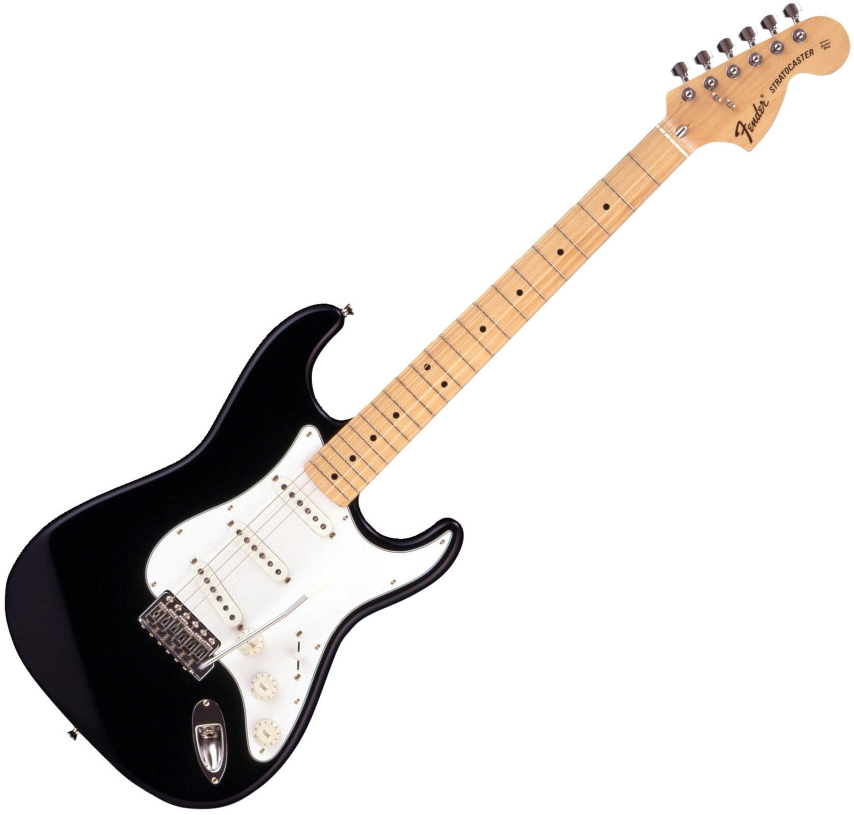 E-Gitarre Fender Classic 70s Stratocaster MN Black