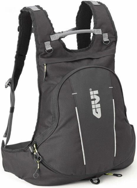 Motorcycle Backpack Givi EA104B Expandable Rucksack with Helmet Holder 22L