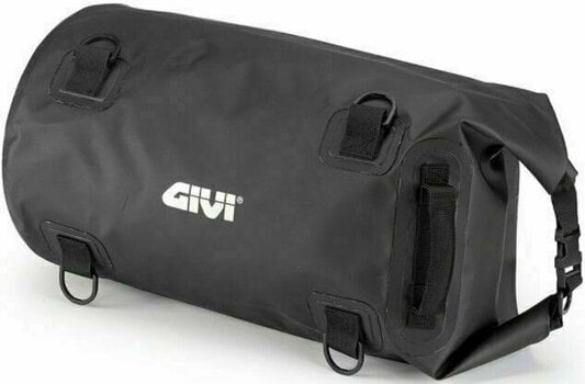 Zadný kufor / Taška na motorku Givi EA114BK Waterproof Cylinder Seat Bag 30L Black - 1
