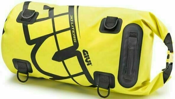 Motorcycle Top Case / Bag Givi EA114FL Waterproof Cylinder Seat Bag 30L Neon Yellow - 1