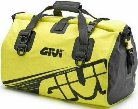 Заден куфар за мотор / Чантa за мотор Givi EA115FL Waterproof Cylinder Seat Bag 40L Neon Yellow - 1