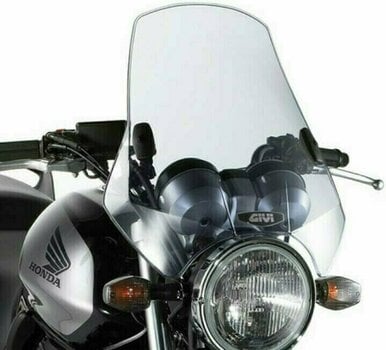 Motorcycle Other Equipment Givi A660 Universal Screen with 2 Point Handlebar Smoke 42,5x42cm - 1