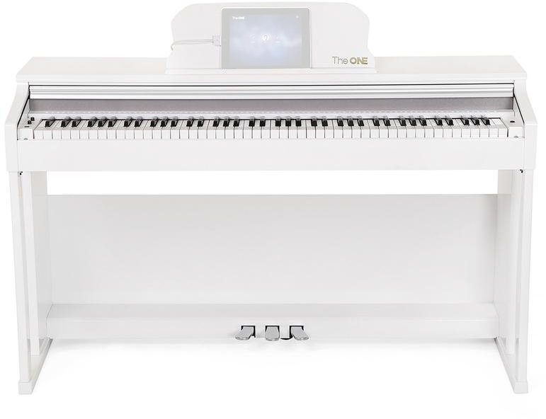 Digitalpiano The ONE SP-TOP1 Smart Piano Classic White Digitalpiano