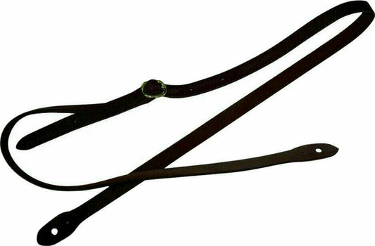 Leather guitar strap Fire&Stone 532051 Mandolin Leather guitar strap Brown - 1