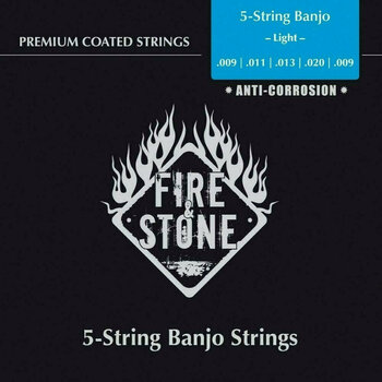 Cordes de banjos Fire&Stone 658455 - 1