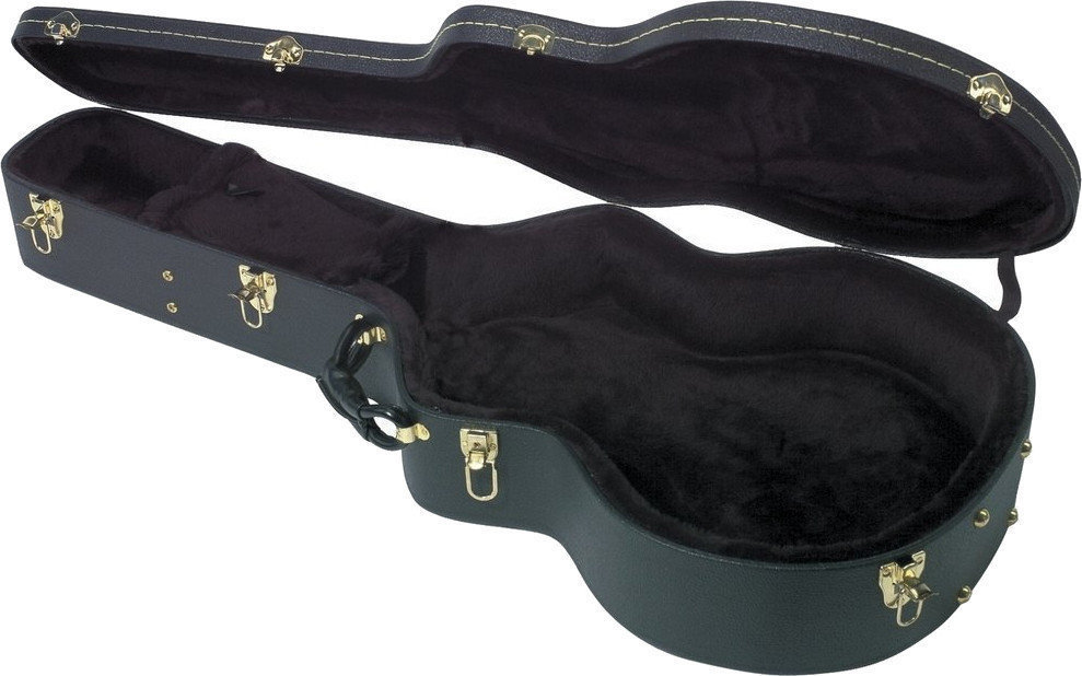 Case for Acoustic Guitar GEWA Arched Top Prestige Jumbo/Jazz Guitar Case for Acoustic Guitar
