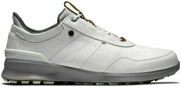 Мъжки голф обувки Footjoy Stratos White 40,5 - 1